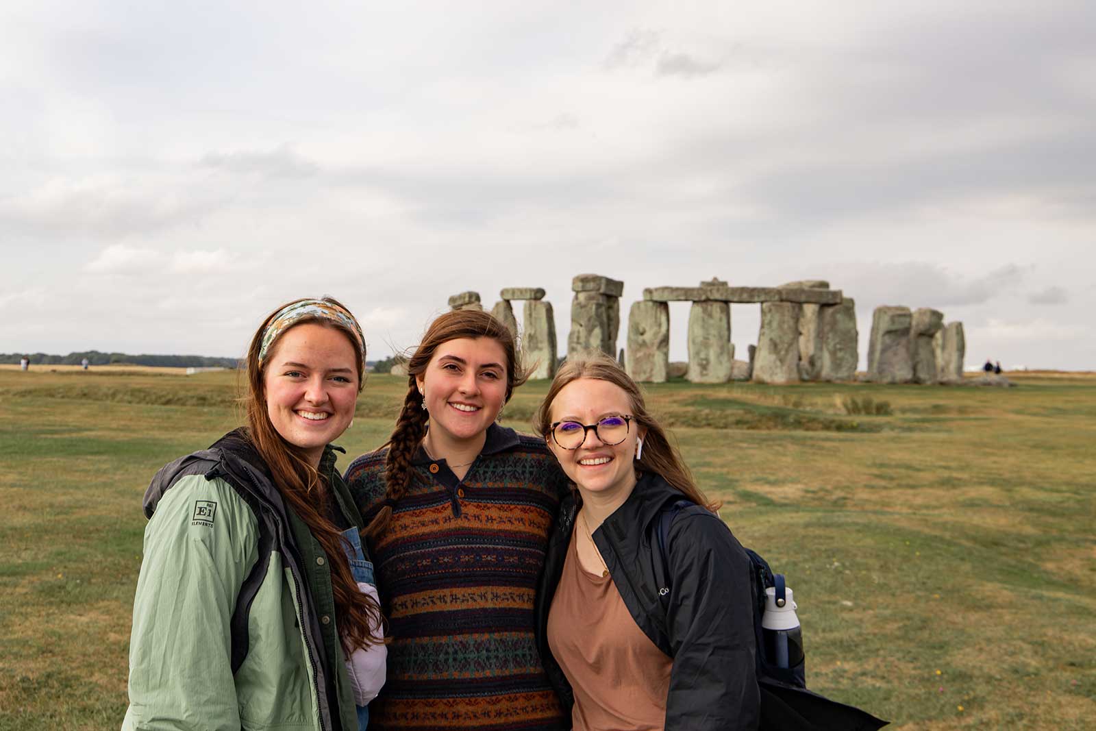 students study abroad stone