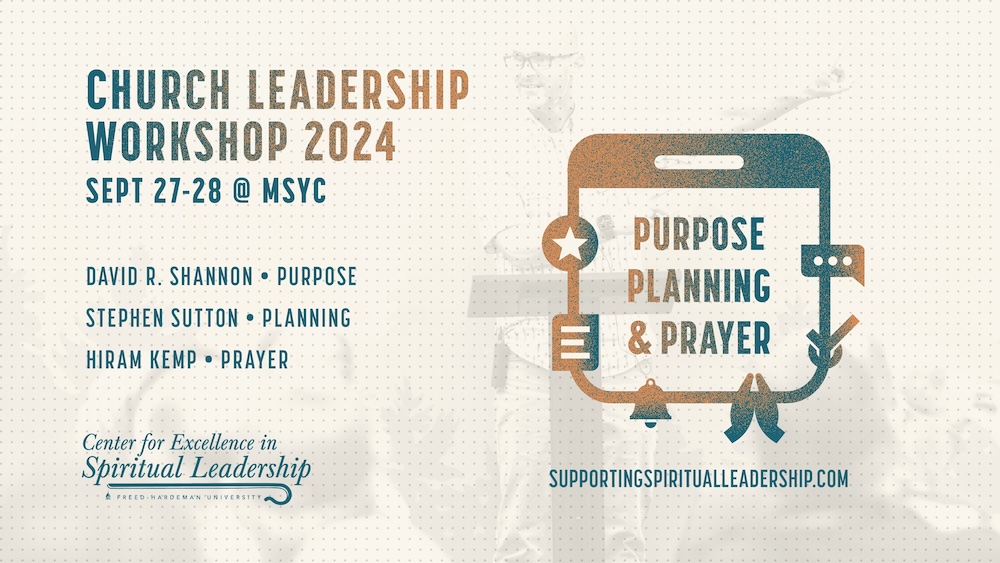 church leadership workshop promo